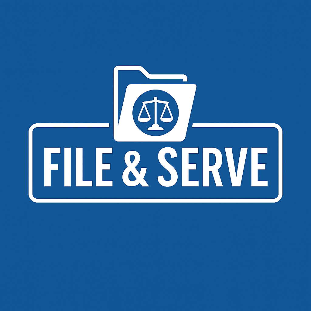 File & Serve logo